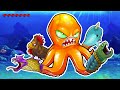 СУРОВЫЙ ОСЬМИНОГ МУТАНТ ОБРЕТАЕТ СИЛУ! ИГРА Octogeddon