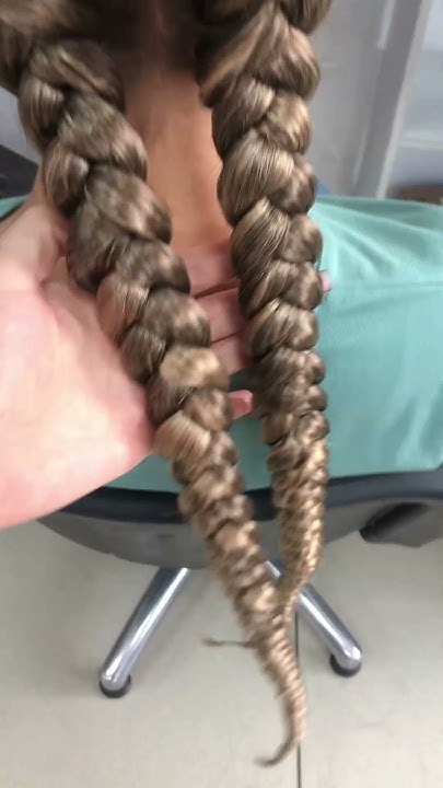 Две косы ( боксерские косы) #hair #braid #hairstyle #hairtutorial - YouTube