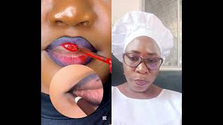 Bold Vs Nude Lip Combo #viralshort #viral #viralreels #reels