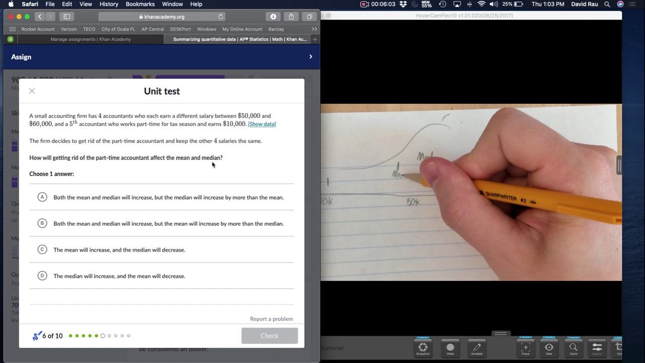 Stat Summarizing Data Unit Guide 2 - YouTube