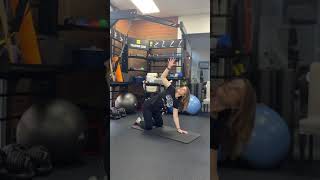 Thread The Needle Shoulder Stretch