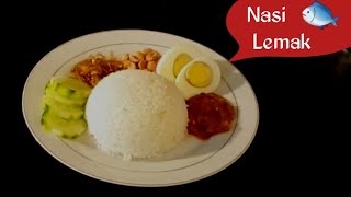 Nasi lemak recipe in tamil|Nasi lemak in my way|alayna tamil channel
