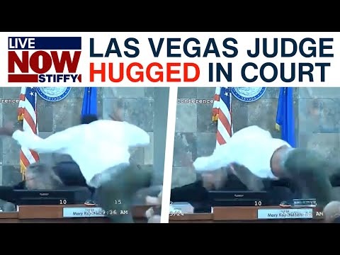 Man Lunges At Judge For A Heartfelt Hug