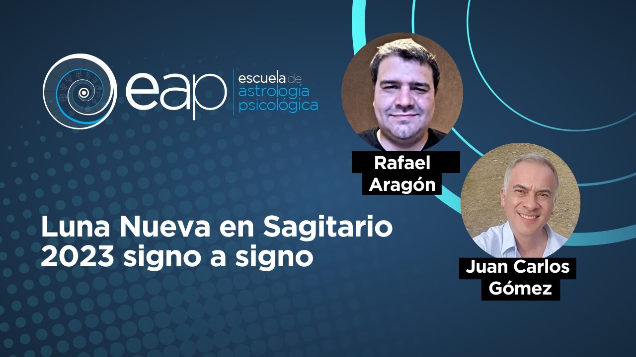 Luna Nueva en Sagitario 2023 signo a signo con Rafael - YouTube
