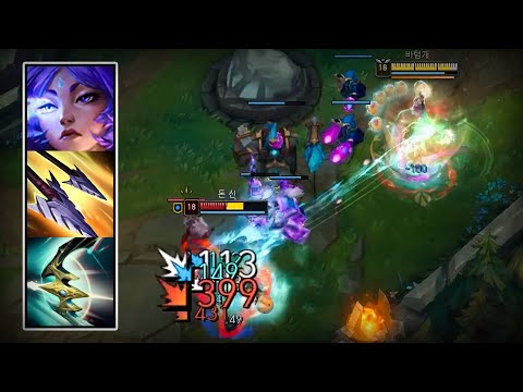 전시즌과는 다르게 템 변경으로 딜찍누가 가능한 새시즌 ㄷㄷ