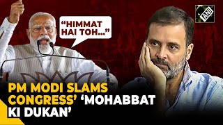 ‘Fake video market…’ PM Modi derides Congress’ ‘'Mohabbat Ki Dukan' over HM Shah’s doctored video