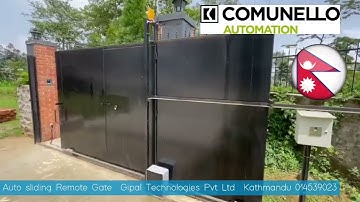 Automatic remote control Italian gate motors . Automatic Sliding Gate Opener in Nepal