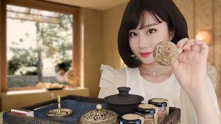 : *ASMR* Soothing Aromatherapy and Upper Body Massage - Spa Roleplay