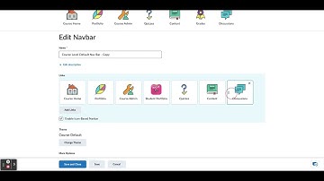 How To Edit Your Brightspace NavBar