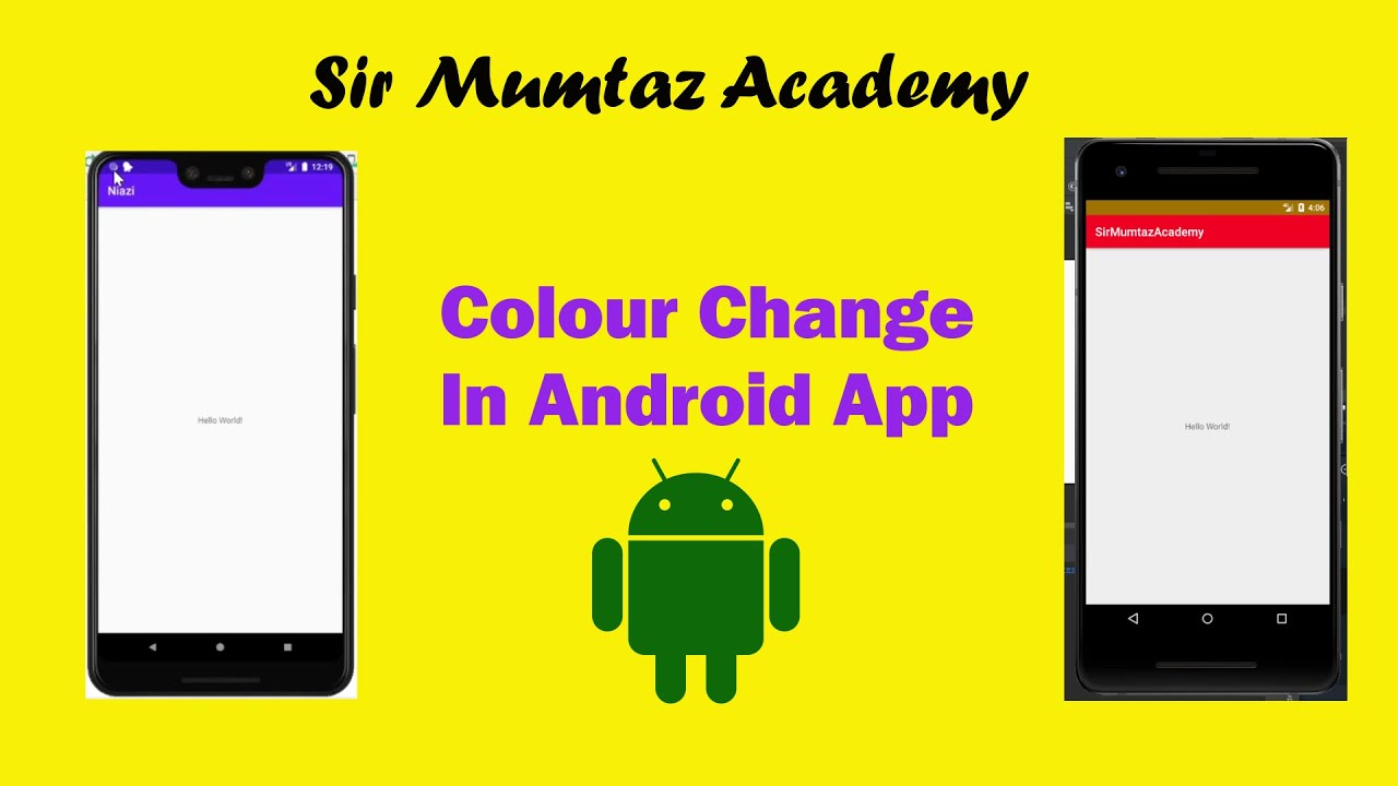 Android Second Lecture for the Beginners - YouTube