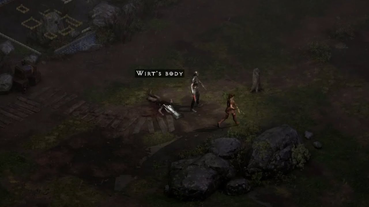Finding Wirt's leg | Diablo2 gameplay