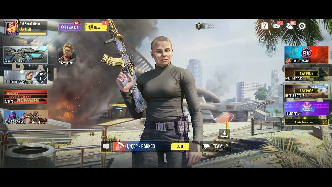 Cod new free character and rewards - YouTube