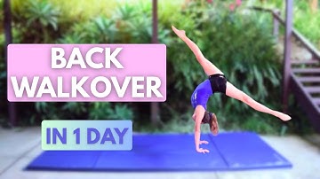 How to Do a Back Walkover (Step-by-Step Tutorial for Beginners)