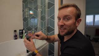 TEARS ON THE JOB - How To Fit A Shower Screen Over A Bath