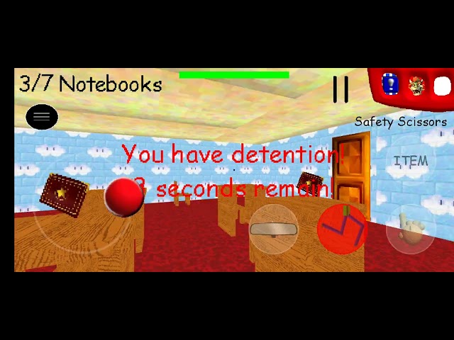 SuperWiiBros08 on X: [WARNING LOUD] There's a MOD for Baldi's Basis that  gives you a menu to modify the game and turn it into a big mess, if you  wish so