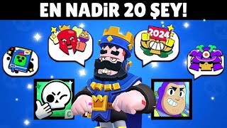 Brawl Stars Tari̇hi̇ndeki̇ En Nadi̇r 20 Şey Nasil Alinir