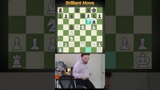brilliant rook sacrifice #chess #chessanalysis #shorts #chessmaster