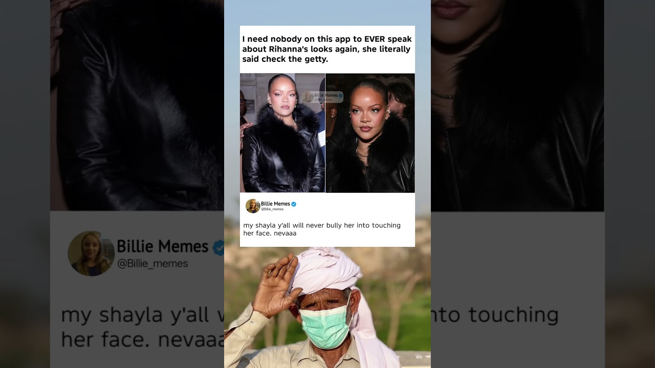 Rihanna Said CHECK THE GETTY! No More Looks Talk