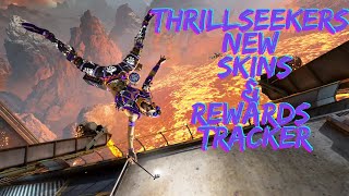 Reacting to the new THRILLSEEKERS skins & rewards tracker Apex Legends