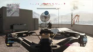Warzone Pre-match .. 3 Crossbow kills at down town within 30 seconds