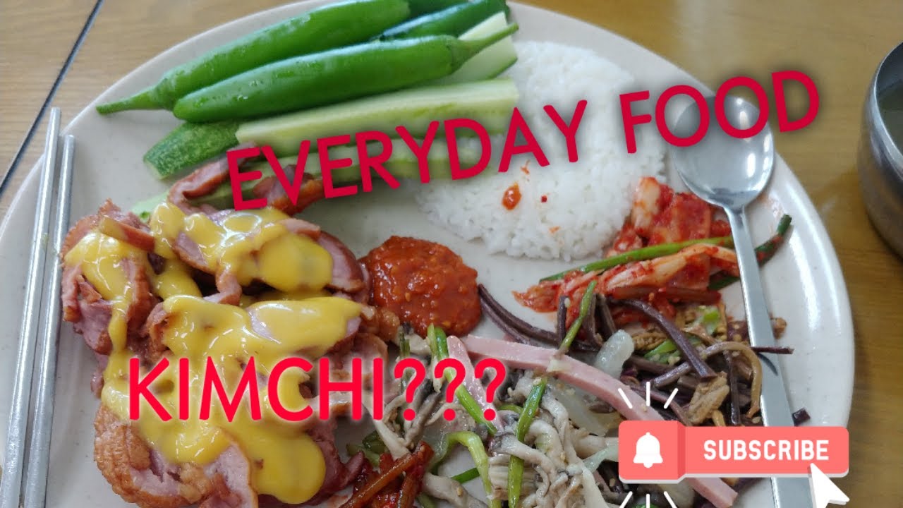 EVERYDAY FOOD | HINDI PWEDENG WALANG KIMCHI | - YouTube