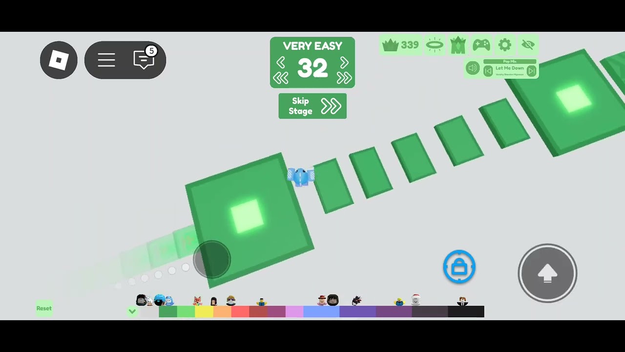 Master's difficulty chart obby Very Easy Difficulty Completion - YouTube