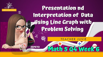 MATH 5 Q4 WEEK 6 PRESENTATION AND INTERPRETATION OF DATA IN A LINE GRAPH WITH PROBLEM SOLVING