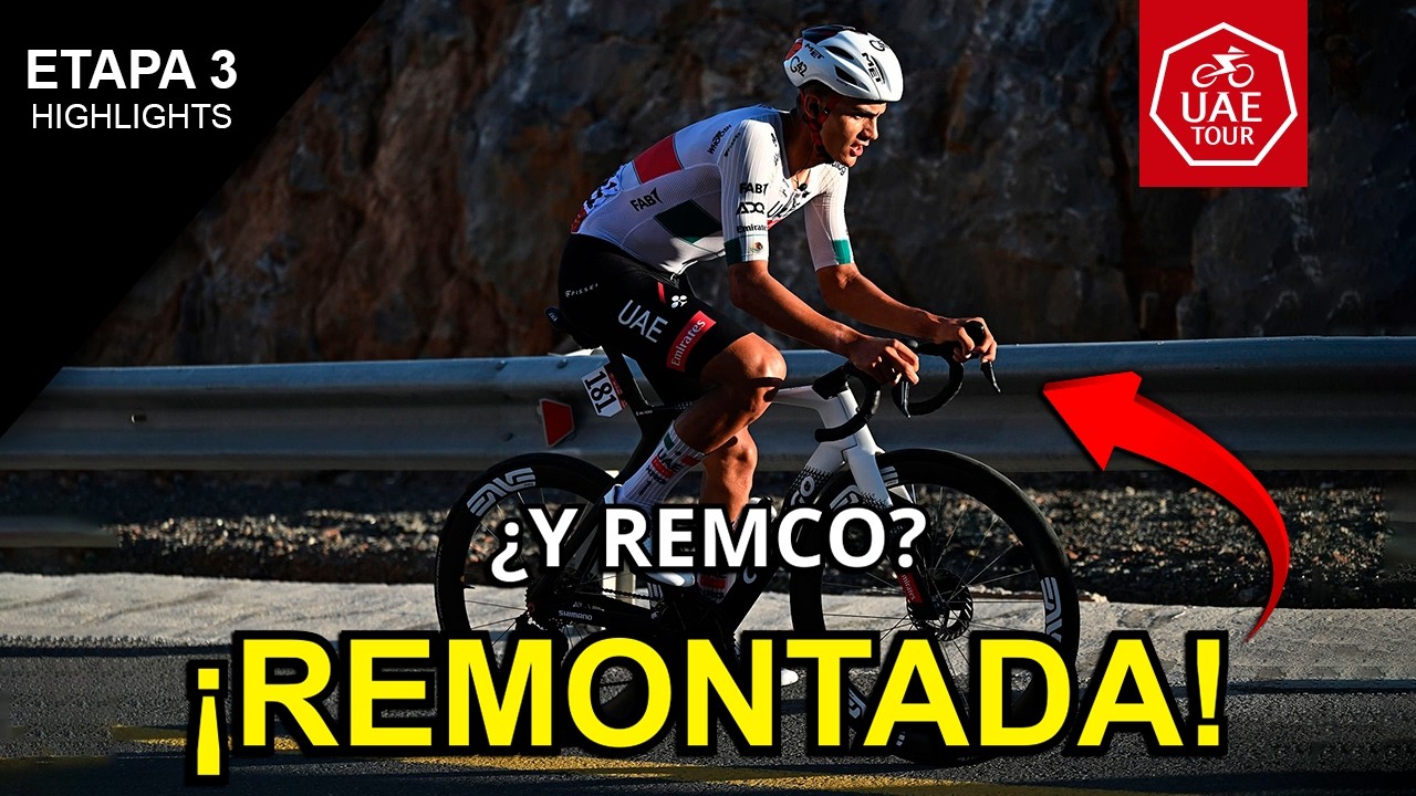 BATALLA ÉPICA en Jebel Mobrah 🔥 | UAE Tour 2026 Etapa 3