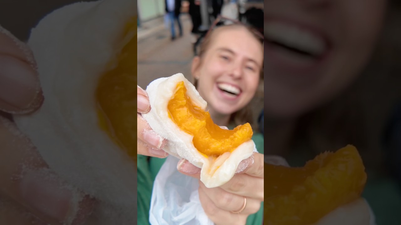 GOD-TIER mango mochi in Hong Kong 😍