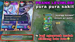 PRANK LEVI TIBA TIBA SAKIT DI INGAME! GAK NYANGKA RESPONNYA KAYA GINI..