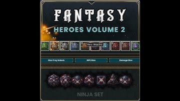 Roll with Even More Class - Fantasy Heroes Dice Pack Volume 2