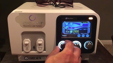 How to set up, initiate, and program the IRIDEX Cyclo G6 Laser