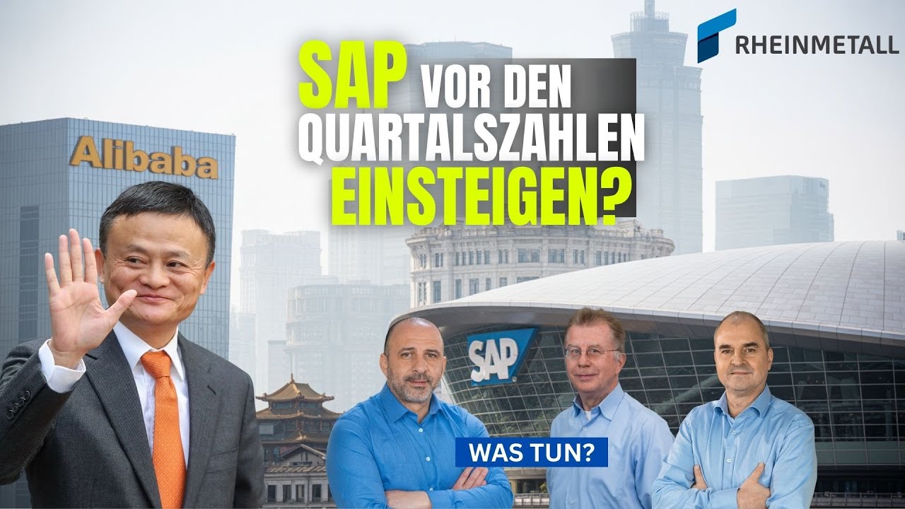 Rheinmetall-Korrektur zum Einstieg nutzen? SAP | Alibaba
