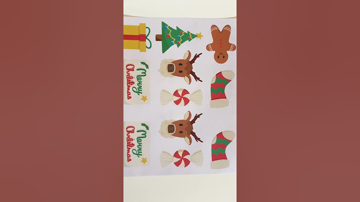 🎄Christmas Stickers!! #christmas  #art #sticker #drawing #holiday