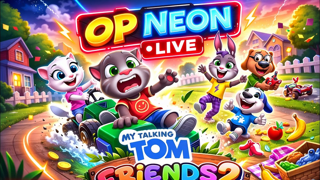 TALKING TOM LIVE WITH FAMILY & FRIENDS #talkingtom #talkingcat #t #talkingtom2 #prismlivestudio