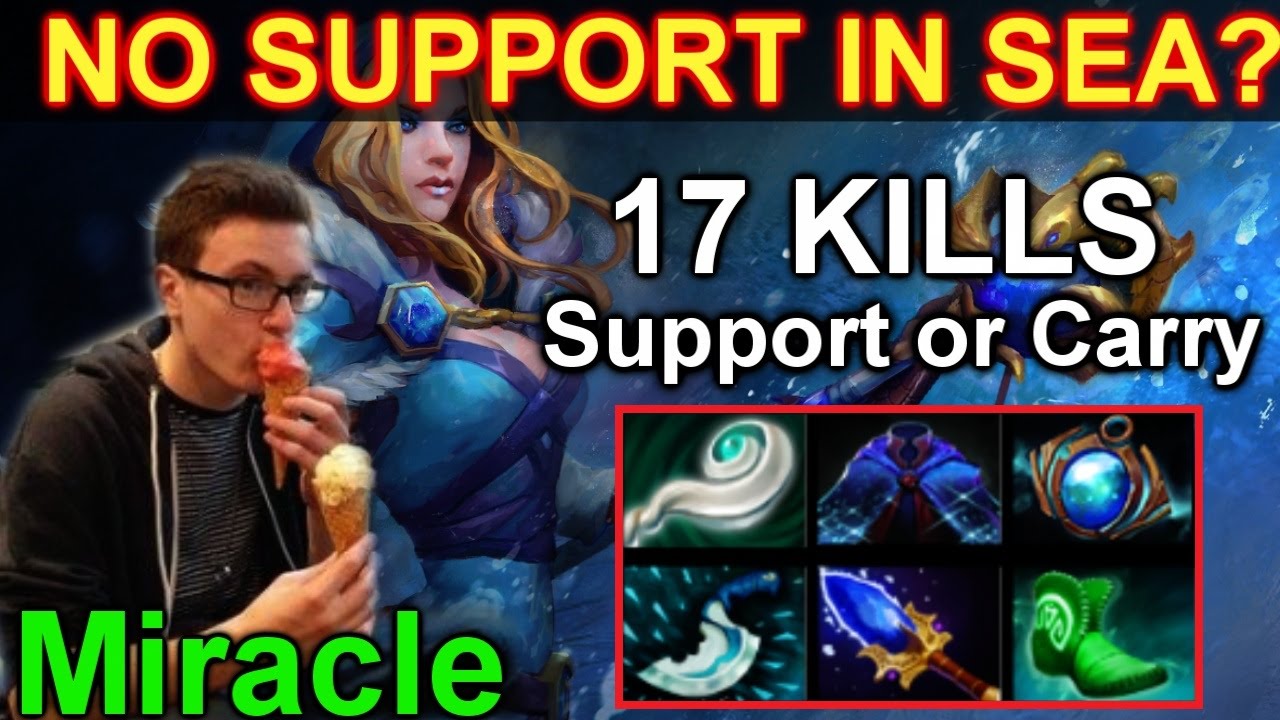 Miracle Crystal Maiden Dota 2 No Support In Sea Fine 17