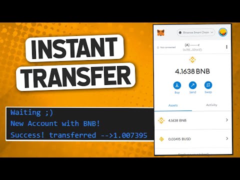 Auto Withdraw Bot for Binance Smart Chain & Polygon [2022] Trust Wallet, MetaMask Script Code