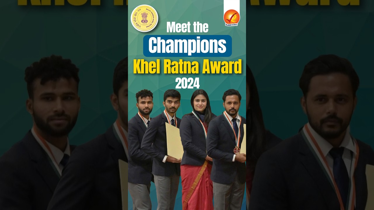 Meet the Champions: Khel Ratna Award 2024 Winners!