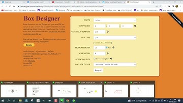 Corel Draw Tips & Tricks Box Designer or Finger Joint Box MAKER