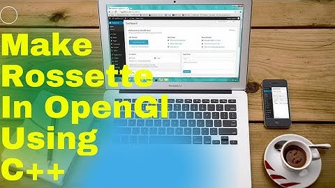 Rosette in Opengl || How to create Rosette In opnegl || Graphics
