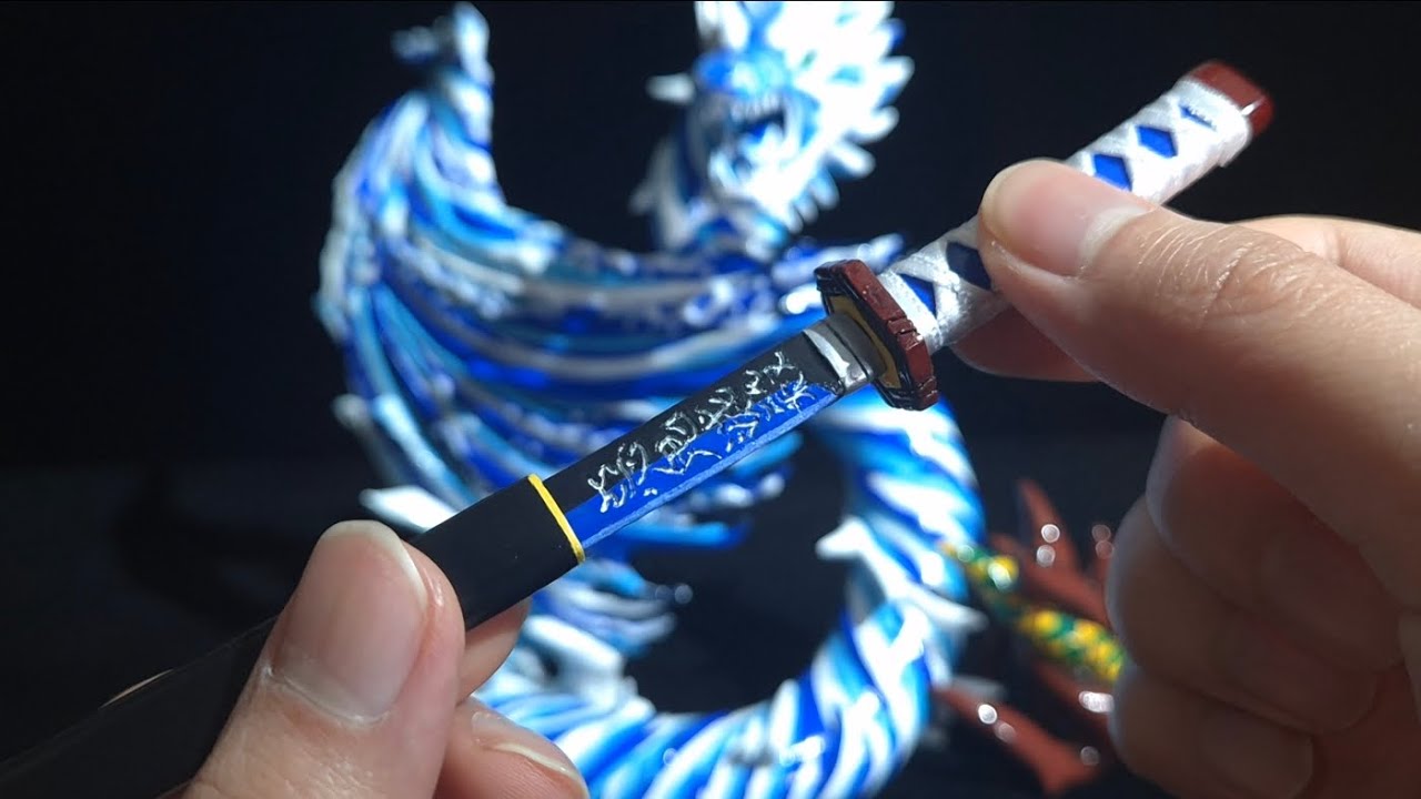 [3D펜] 피규어 살돈 없어서 만든 기유없는 일륜도 피규어