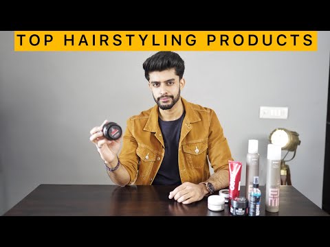 TOP 5 HAIRSTYLING PRODUCTS IN INDIA FOR MEN