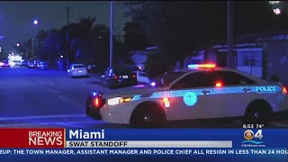 Man in custody after 10 hour standoff with Miami SWAT