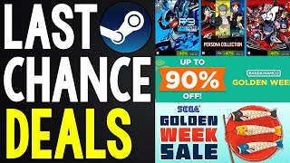 AWESOME NEW STEAM SALE + LAST CHANCE FOR GREAT STEAM DEALS!