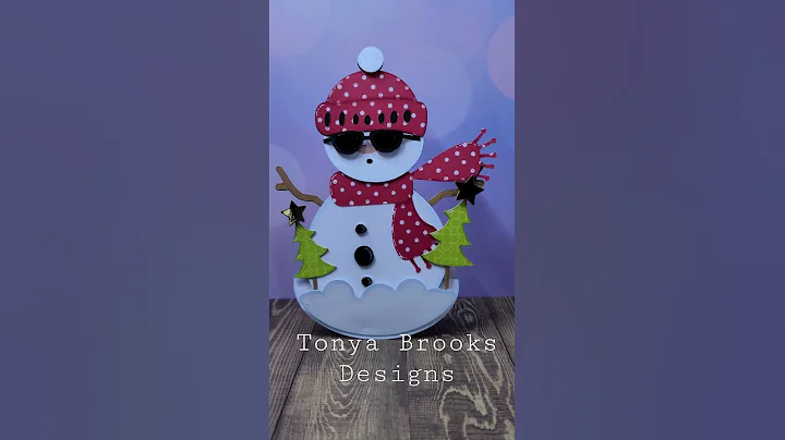 Rocking Snowman Card designed by Tonya Brooks