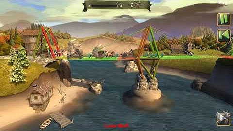 Bridge Constructor Medieval Chapter IV Bridge 7