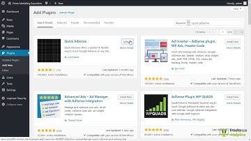 AdSense Ad Placement On WordPress Sidebar Using Quick AdSense Plugin