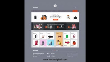 E commerce WeAbsite Design 78 Hulak Digital #amazon #staticwebsitedesign #webdesign #ecommerce