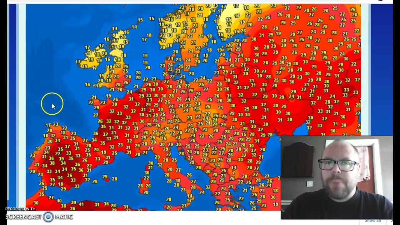 High & dry through rest of August? Comments on chart differences. YouTube