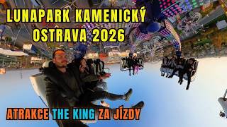 Atrakce The King Onride 360 POV | Lunapark Kamenický Ostrava 2026